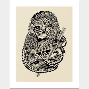 Polynesian Sloth Posters and Art